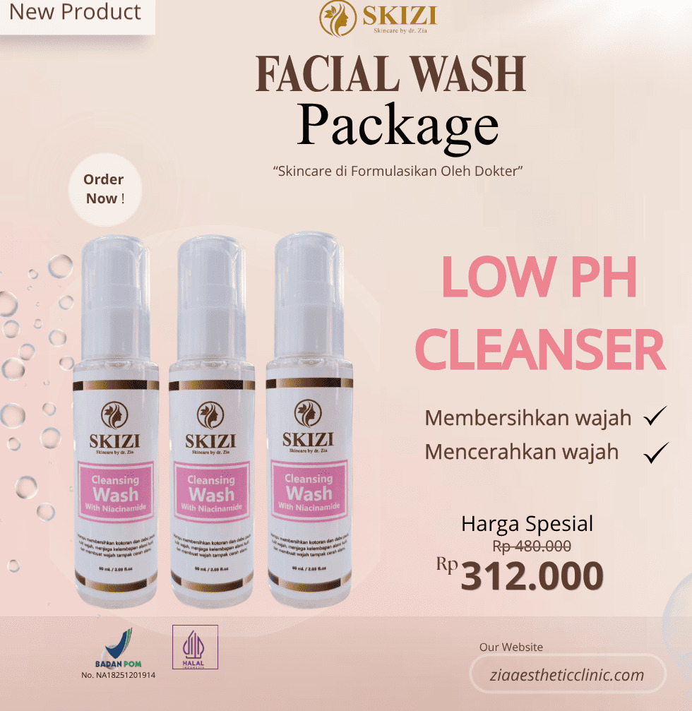 3 Package Cleansing Wash with Niacinamide (CWN)
